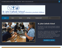 Tablet Screenshot of jcsstjohn.org